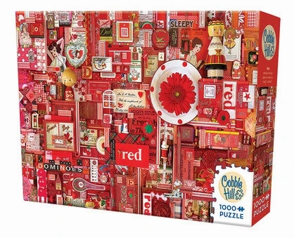 THE RAINBOW PROJECT 1000PC RED, COMPACT
