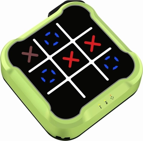 Tic Tac Toe Game for Kids: 4-in-1 Handheld Puzzle Toy - Electronic Game for Kids and Adults Age 6-12 Years Old Travel School Family Fun for Boys Girls