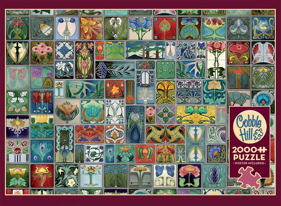 Tilework Puzzle, 2000pcs, Compact