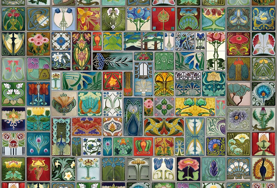 Tilework Puzzle, 2000pcs, Compact