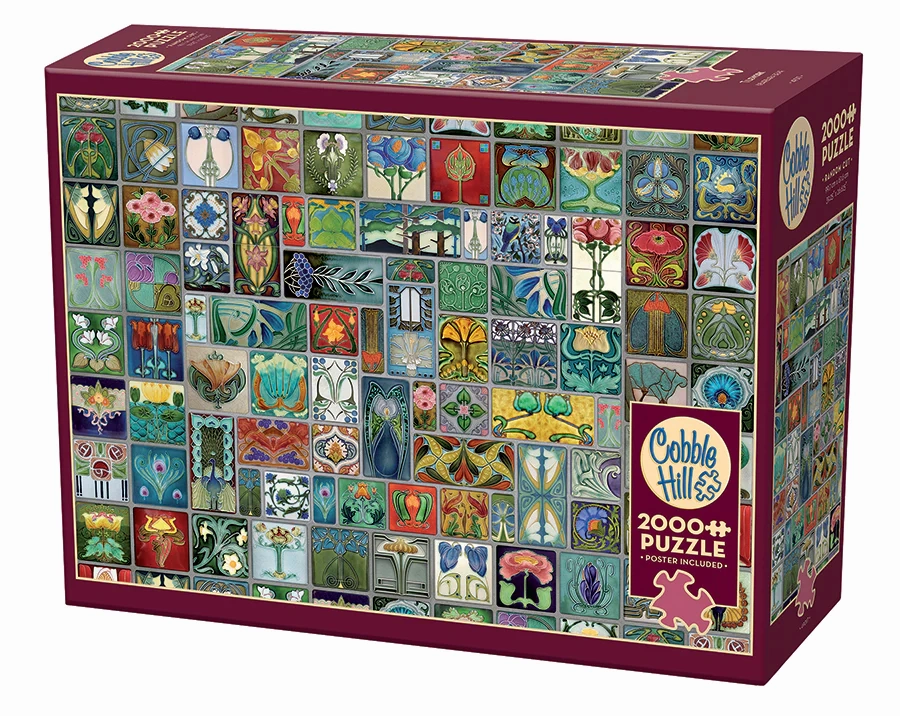 Tilework Puzzle, 2000pcs, Compact