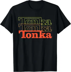 Tonka Fuzzed Repeat of Tonka Logo T-Shirt
