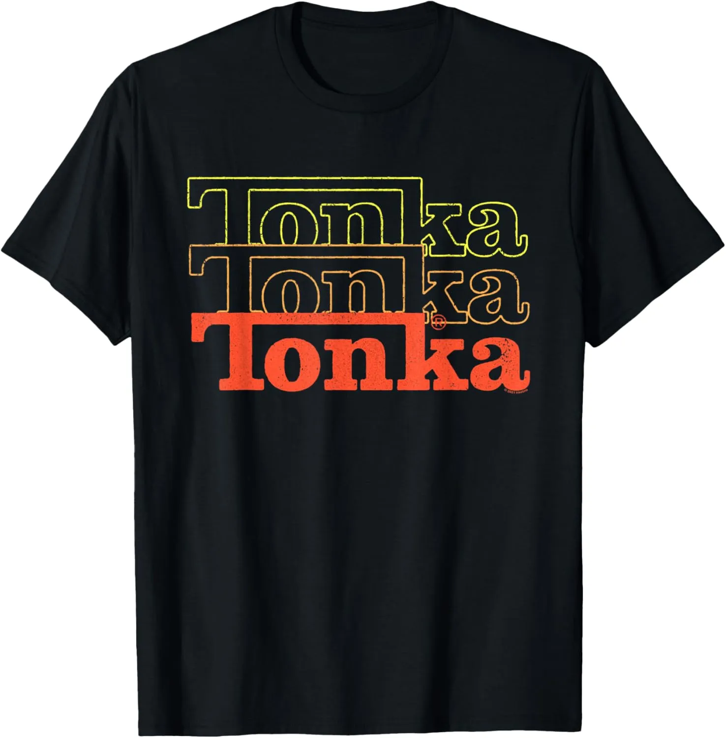 Tonka Fuzzed Repeat of Tonka Logo T-Shirt