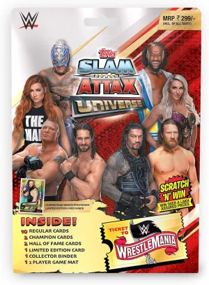 Topps India WWE Slam Attax Universe Edition 2019-20 (Smart Foil Bag)