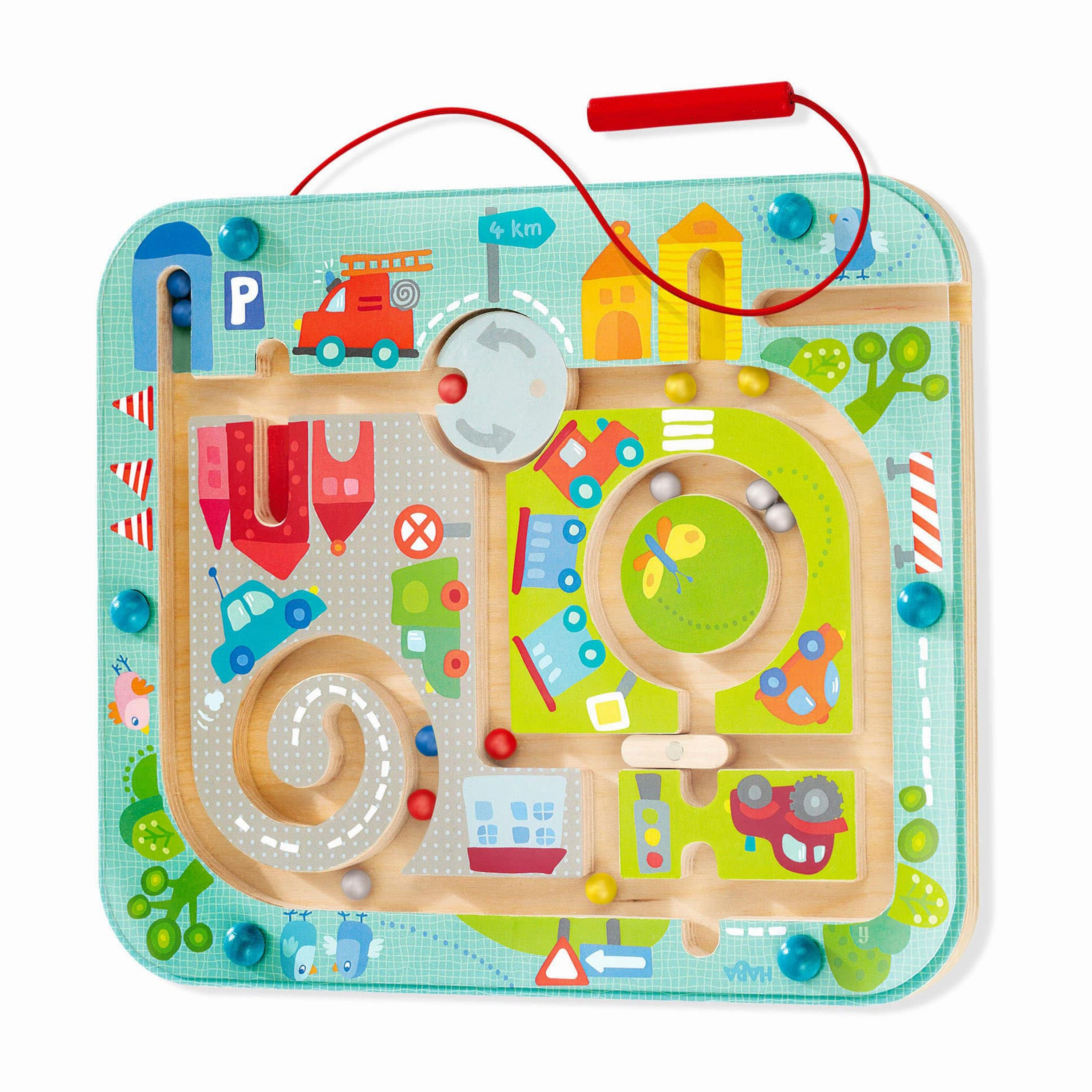 Town Maze Magnetic Puzzle Game