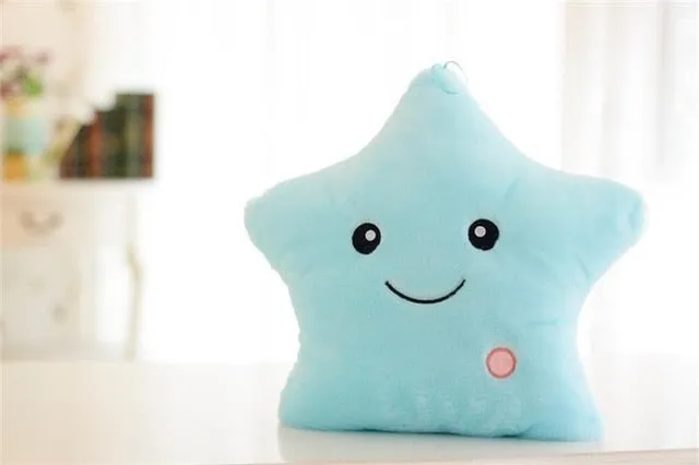 Toy Luminous Pillow Soft Stuffed Plush Glowing Colorful Cushion Led Light Toys