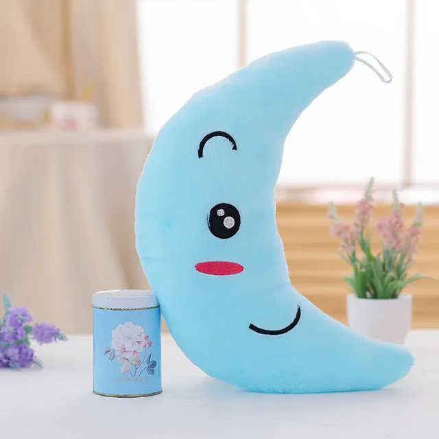 Toy Luminous Pillow Soft Stuffed Plush Glowing Colorful Cushion Led Light Toys