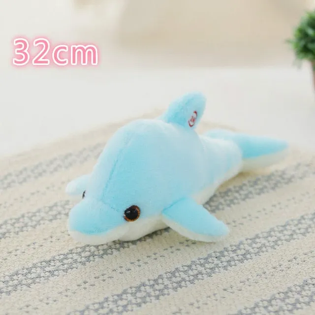 Toy Luminous Pillow Soft Stuffed Plush Glowing Colorful Cushion Led Light Toys