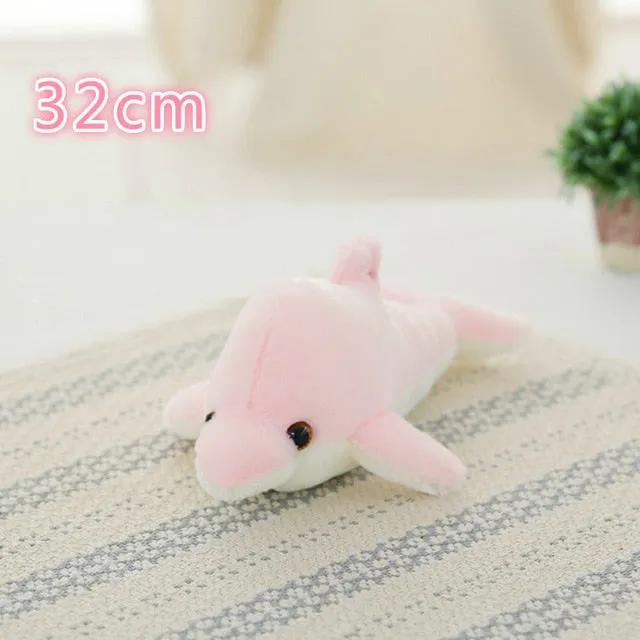 Toy Luminous Pillow Soft Stuffed Plush Glowing Colorful Cushion Led Light Toys