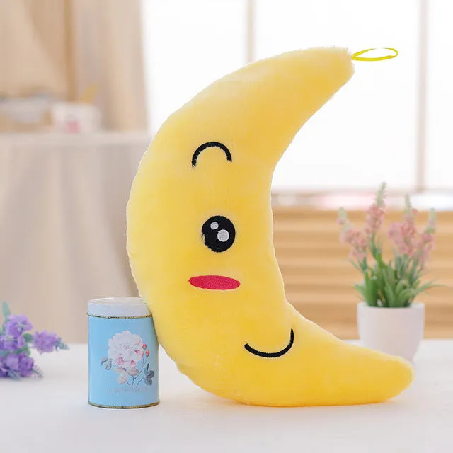 Toy Luminous Pillow Soft Stuffed Plush Glowing Colorful Cushion Led Light Toys