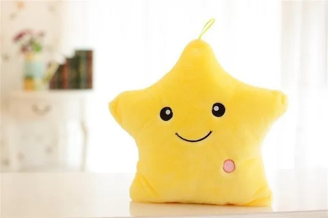 Toy Luminous Pillow Soft Stuffed Plush Glowing Colorful Cushion Led Light Toys