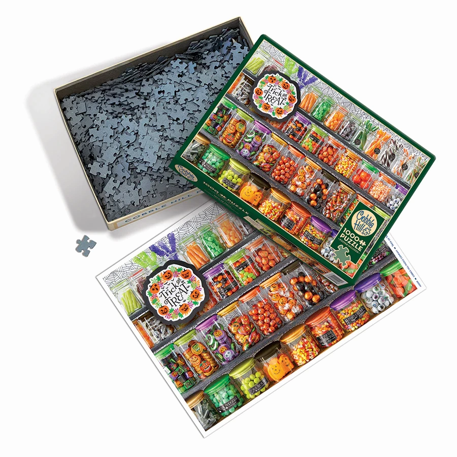 Trick or Treat, 1000pc Puzzle, Compact