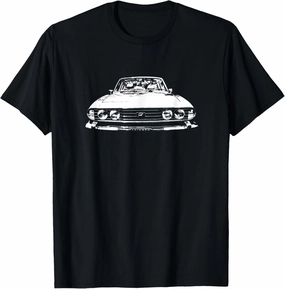 Triumph Stag 1970s British classic car white T-Shirt