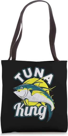 Tuna King Tuna Fishing Tote Bag