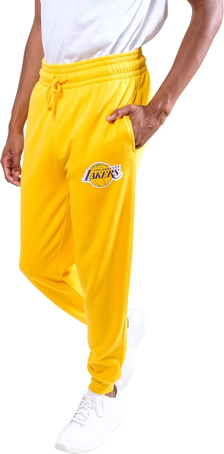 Ultra Game Men's NBA Official Super Soft Game Day Jogger Sweatpants