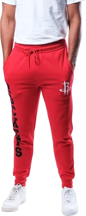 Ultra Game Men's NBA Official Super Soft Game Day Jogger Sweatpants