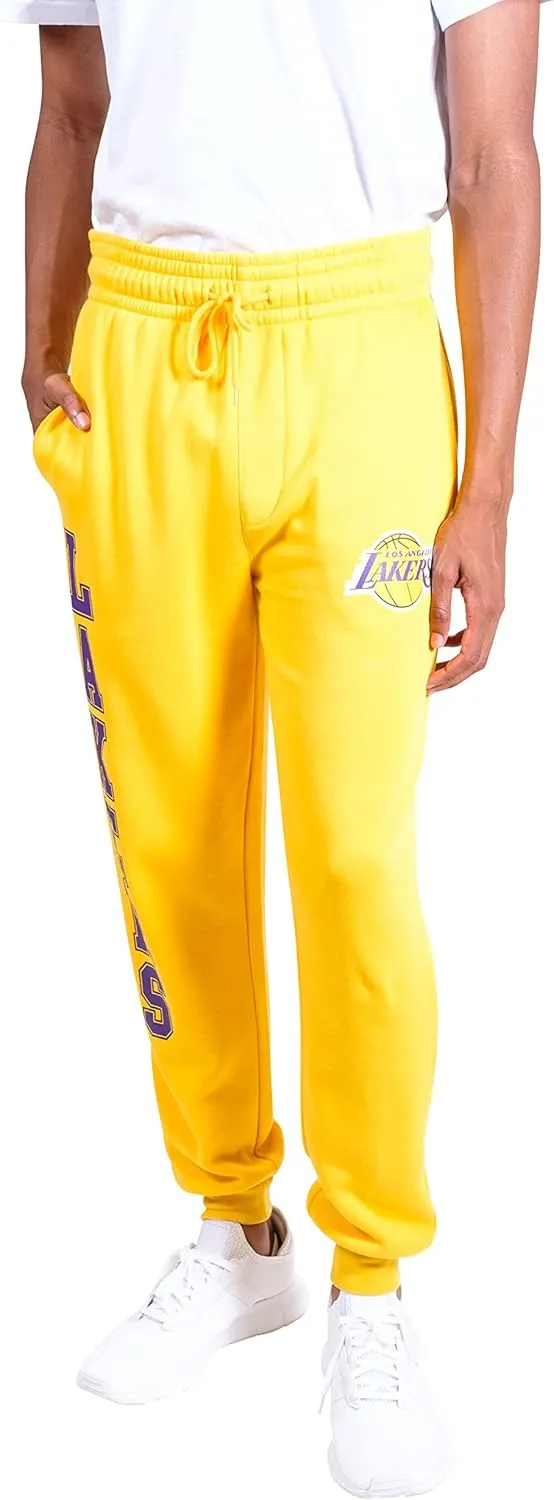 Ultra Game Men's NBA Official Super Soft Game Day Jogger Sweatpants