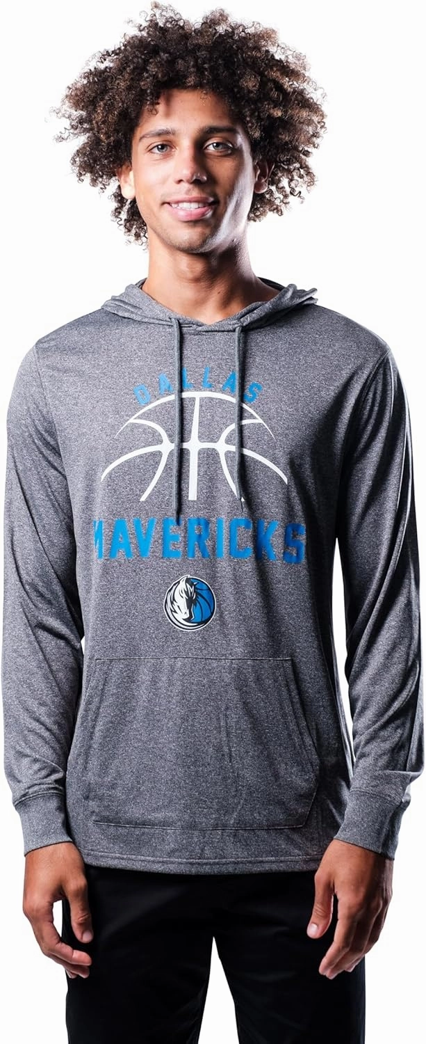Ultra Game Men's NBA Official Super Soft Lightweight Pullover Hoodie Sweatshirt