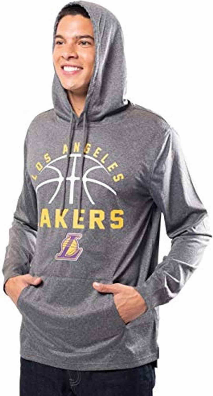 Ultra Game Men's NBA Official Super Soft Lightweight Pullover Hoodie Sweatshirt