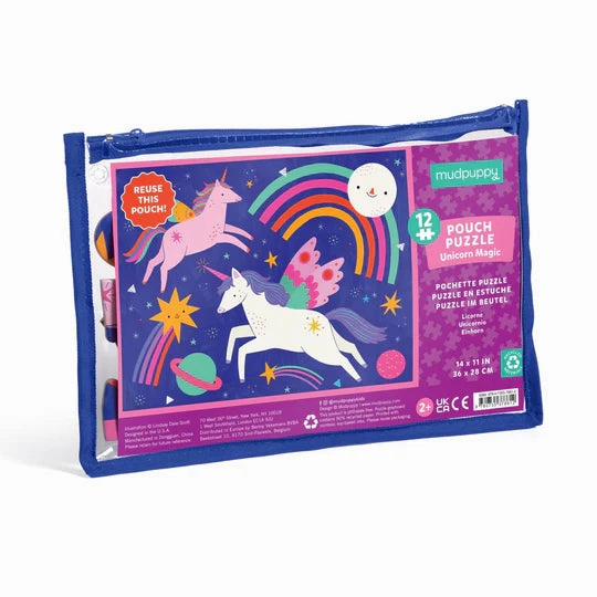 Unicorn Magic 12pc Pouch Puzzle