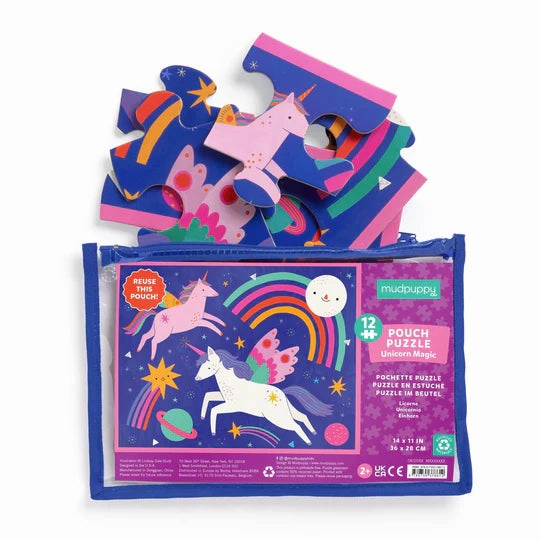 Unicorn Magic 12pc Pouch Puzzle