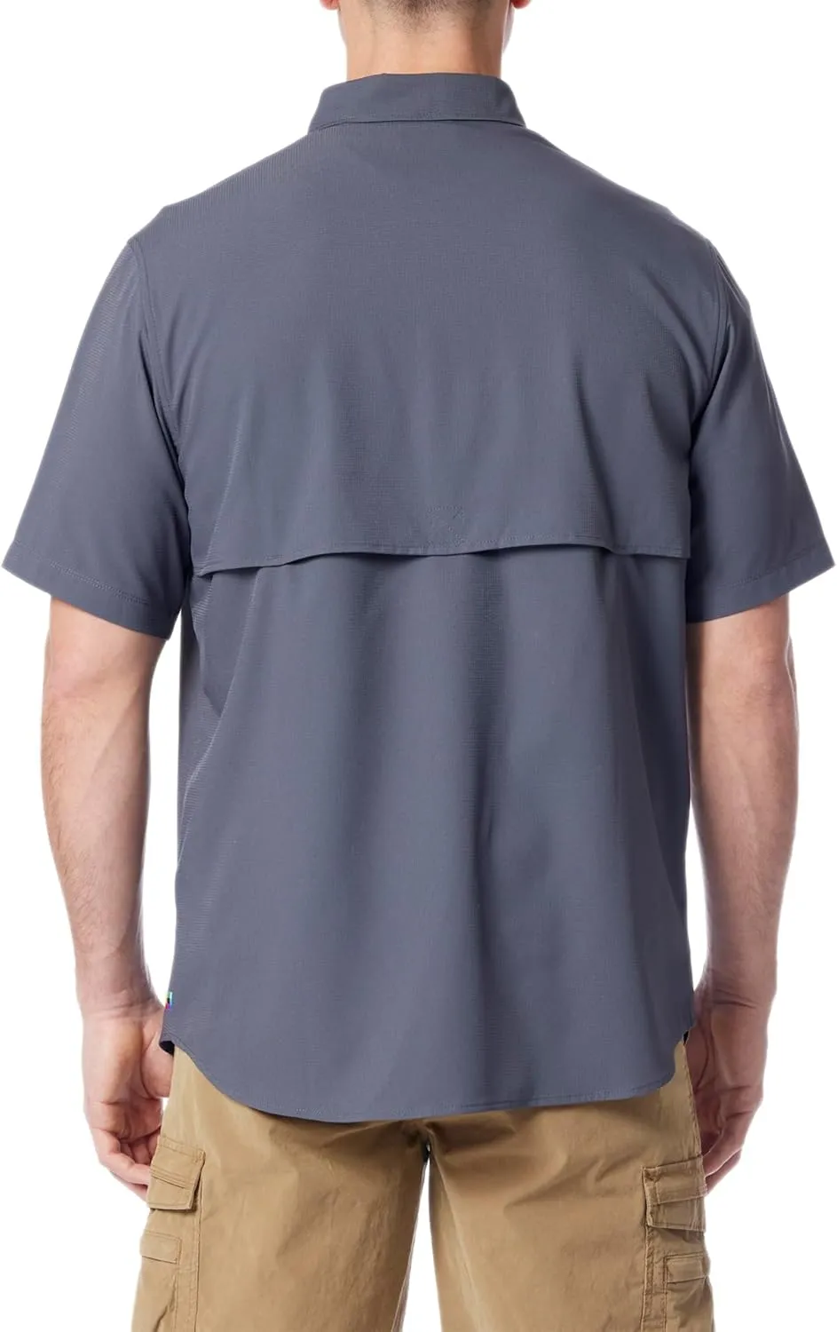 UNIONBAY Men's Ub Tech Short Sleeve Button Up Fishing Shirt