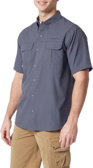 UNIONBAY Men's Ub Tech Short Sleeve Button Up Fishing Shirt