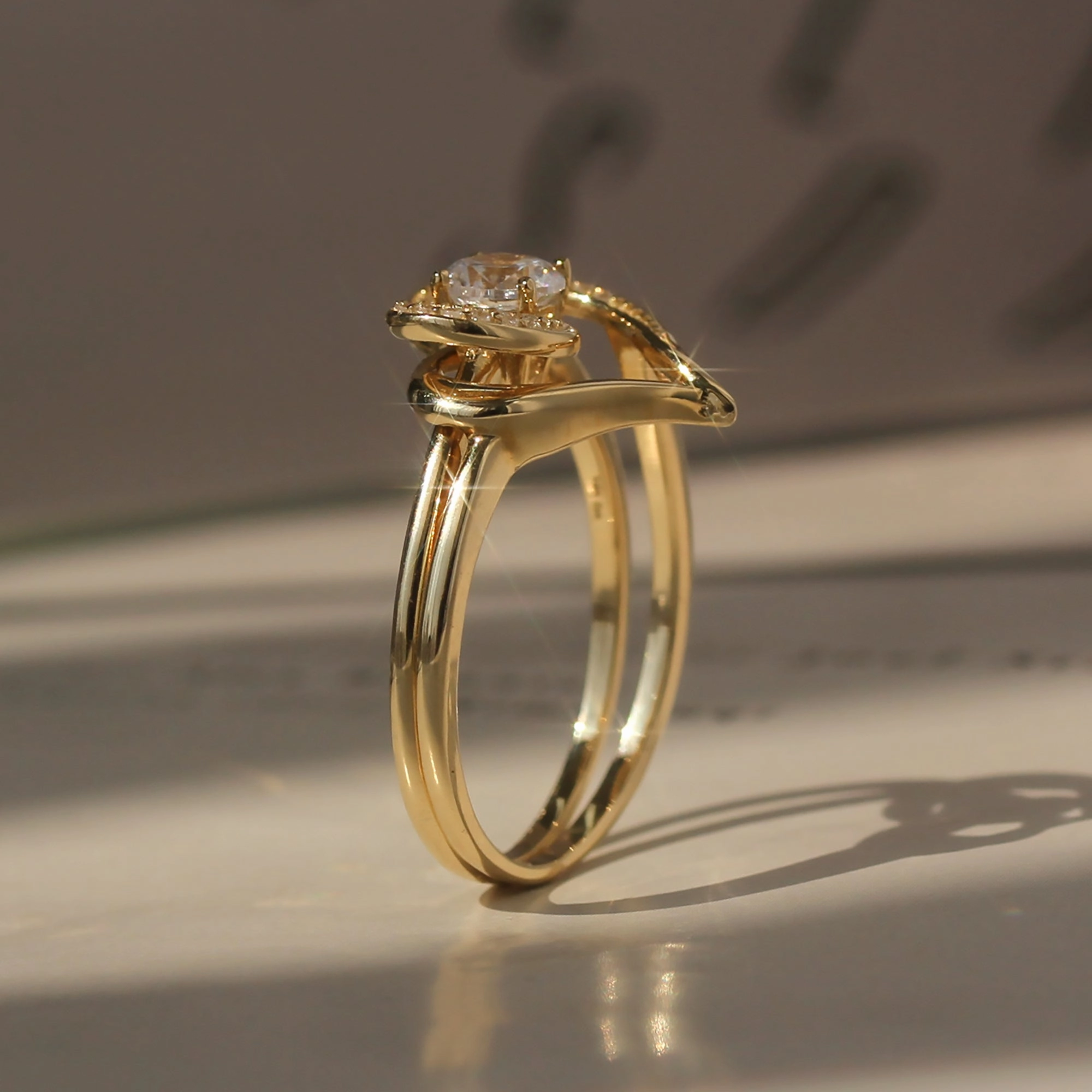Unite Hearts: Puzzle Ring Set, 0.5 CT