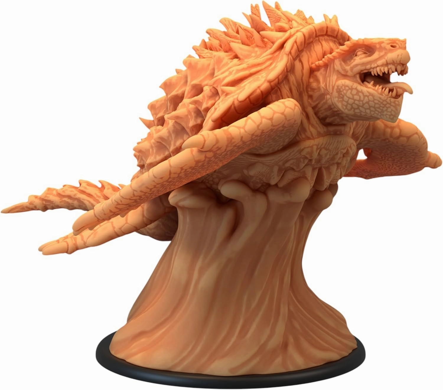 Unpainted DND Dragon Turtle Miniature Figurine, Tabletop Gaming Collectible, Fantasy World, Ideal Gift for Dungeon Masters and Collectors - Designed by Epic Miniatures