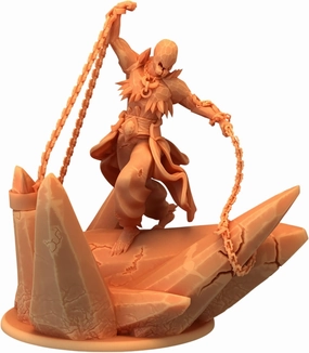 Unpainted DND Frost Demon Miniature Figurine, Tabletop Gaming Collectible, Fantasy World, Ideal Gift for Dungeon Masters and Collectors - Designed by Epic Miniatures
