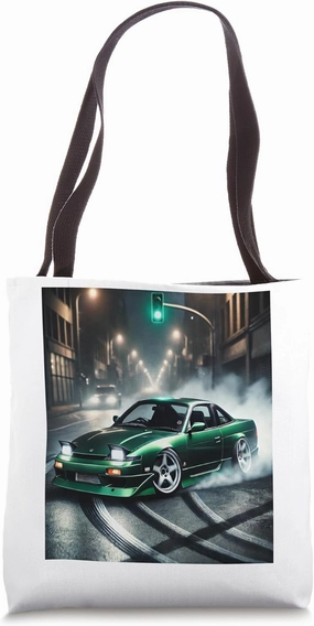 Urban Modified Drift Car Tote Bag