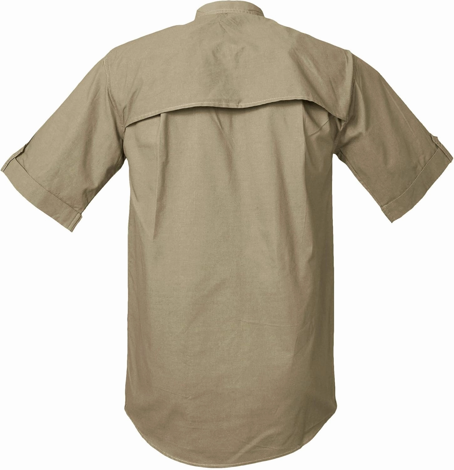 Vent Back Adventure Short Sleeve Shirt for Men, 100% Cotton for Outdoor Activities