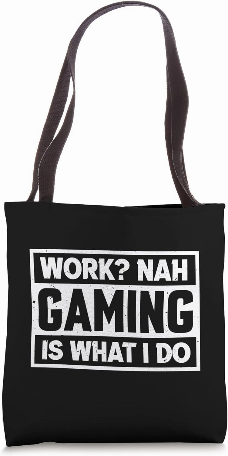 Video Game Reviewers Quote Tote Bag