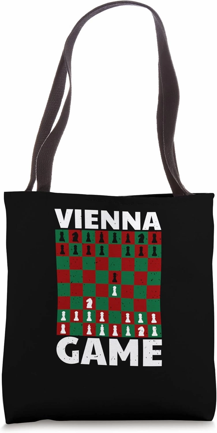 Vienna Game Chess Player Tote Bag