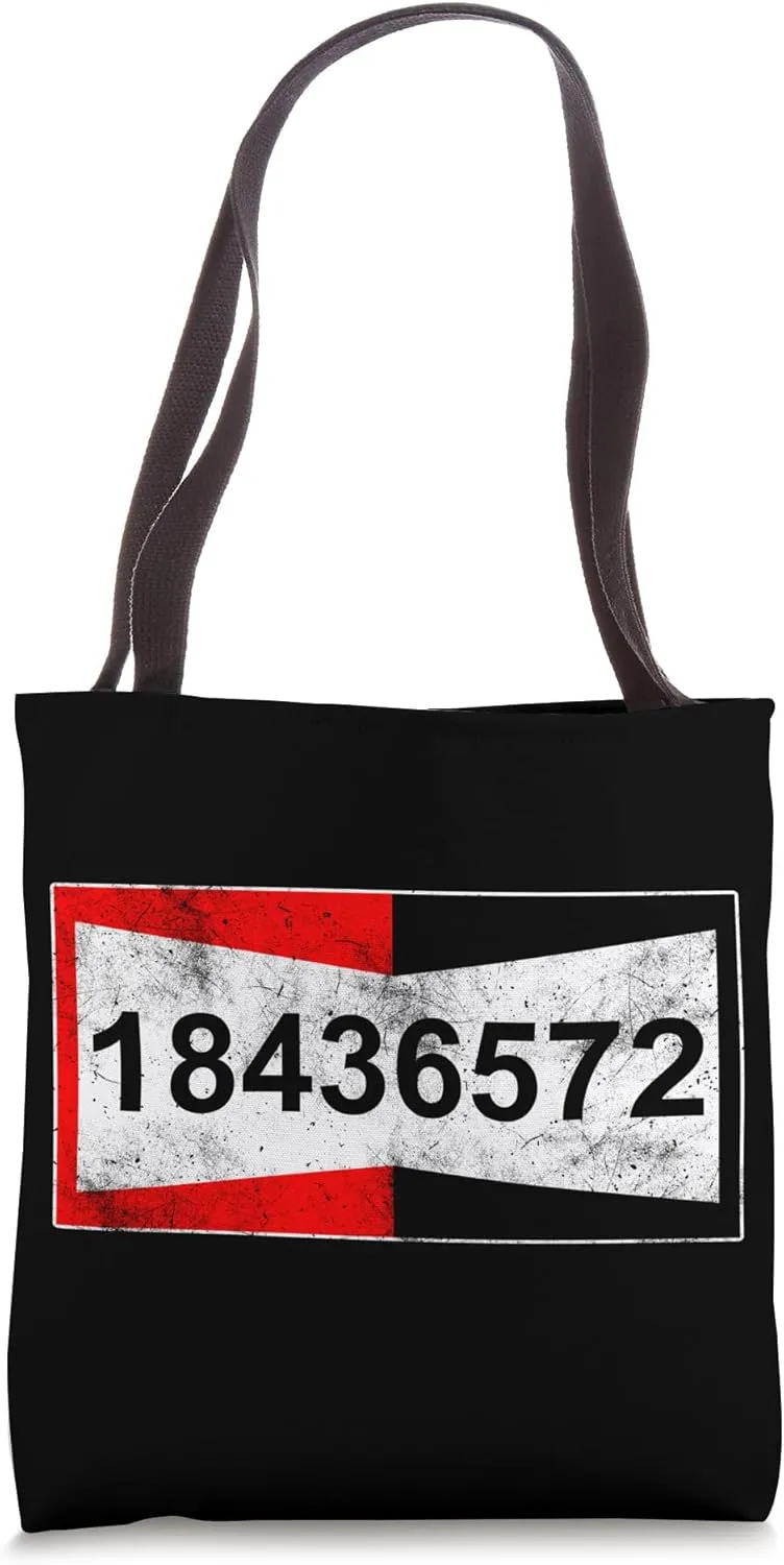 Vintage V8 Firing Order Tote Bag