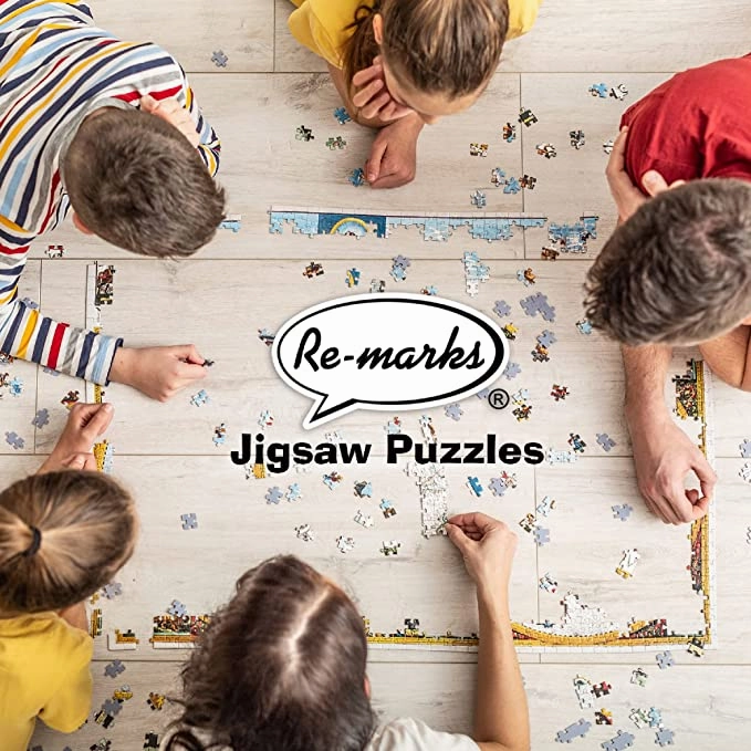 Vintage Atlas Collage 1000-Piece Jigsaw Puzzle