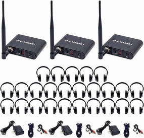 VocoPro 3 SILENTSYMPHONY TRANSMITTERS (SilentDisco-325)