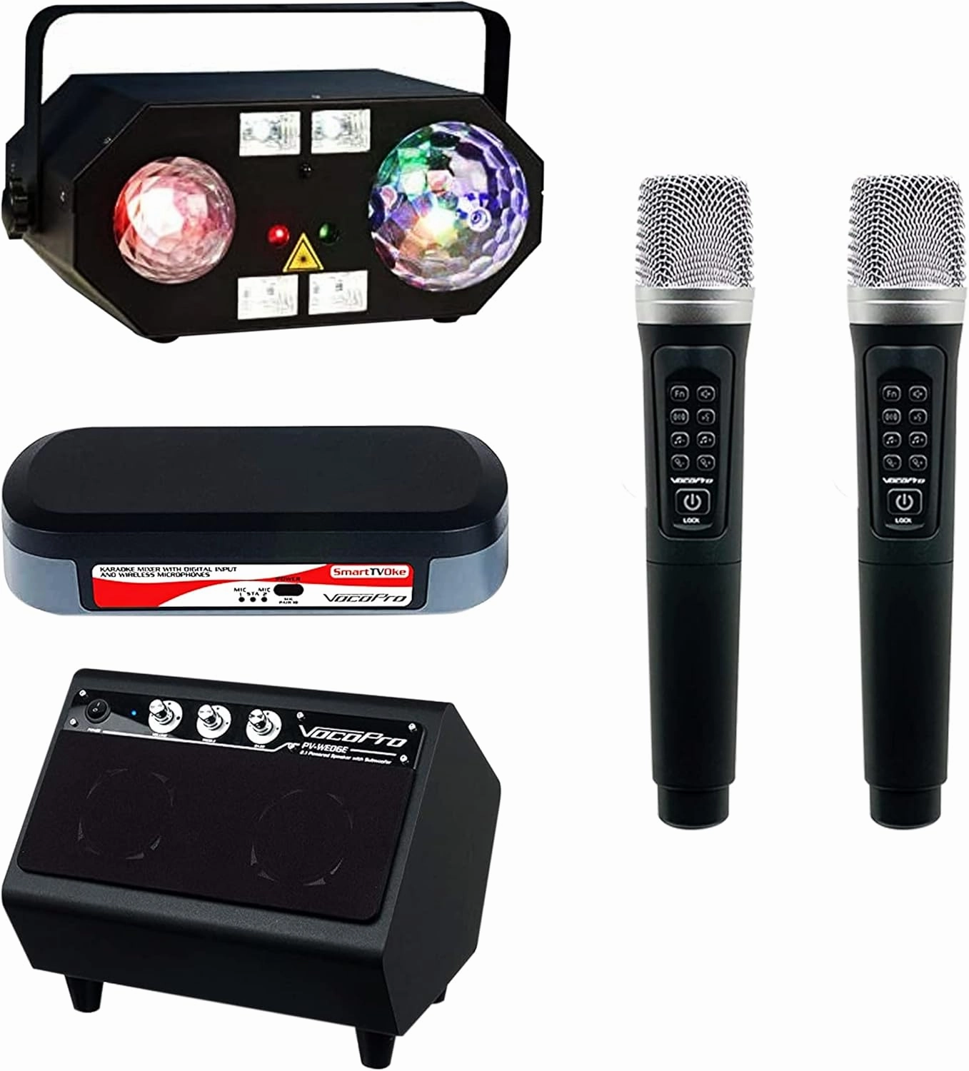VocoPro Smart TV Stay-at-Home Karaoke Package
