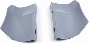 VRracing 1 Pair Rear Bumper Quarter Panel Fillers Set Replacement for Chevrolet Caprice/Impala 1986-1990 Gray