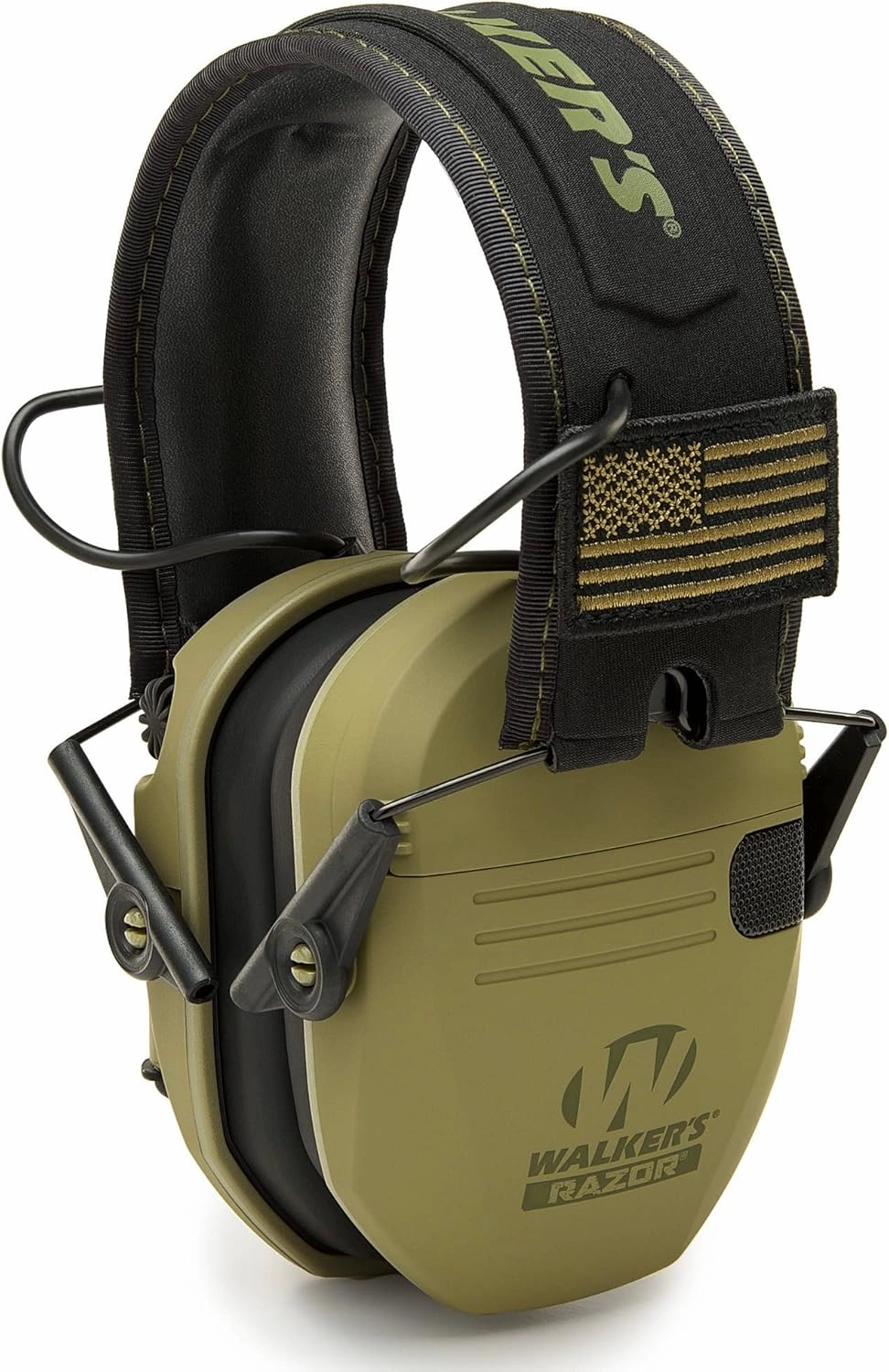 Walker's Game Ear Razor Slim Electronic Lightweight Shooting Hunting Range Hearing Protection Muffs Bundle