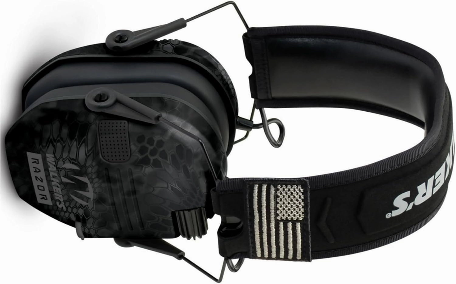 Walker's Game Ear Razor Slim Electronic Lightweight Shooting Hunting Range Hearing Protection Muffs Bundle