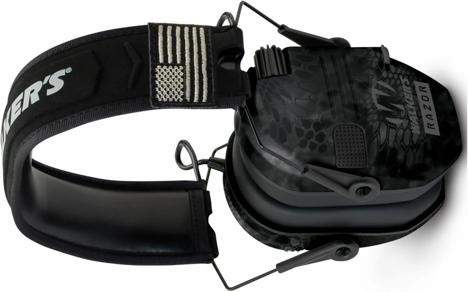 Walker's Game Ear Razor Slim Electronic Lightweight Shooting Hunting Range Hearing Protection Muffs Bundle