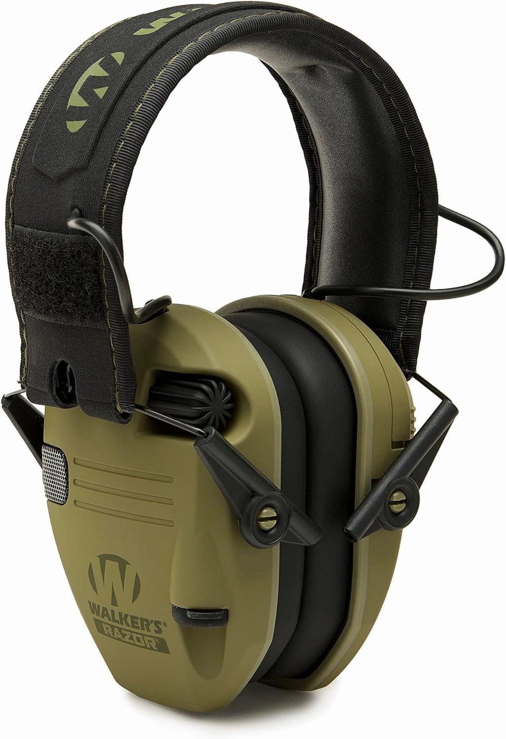 Walker's Game Ear Razor Slim Electronic Lightweight Shooting Hunting Range Hearing Protection Muffs Bundle