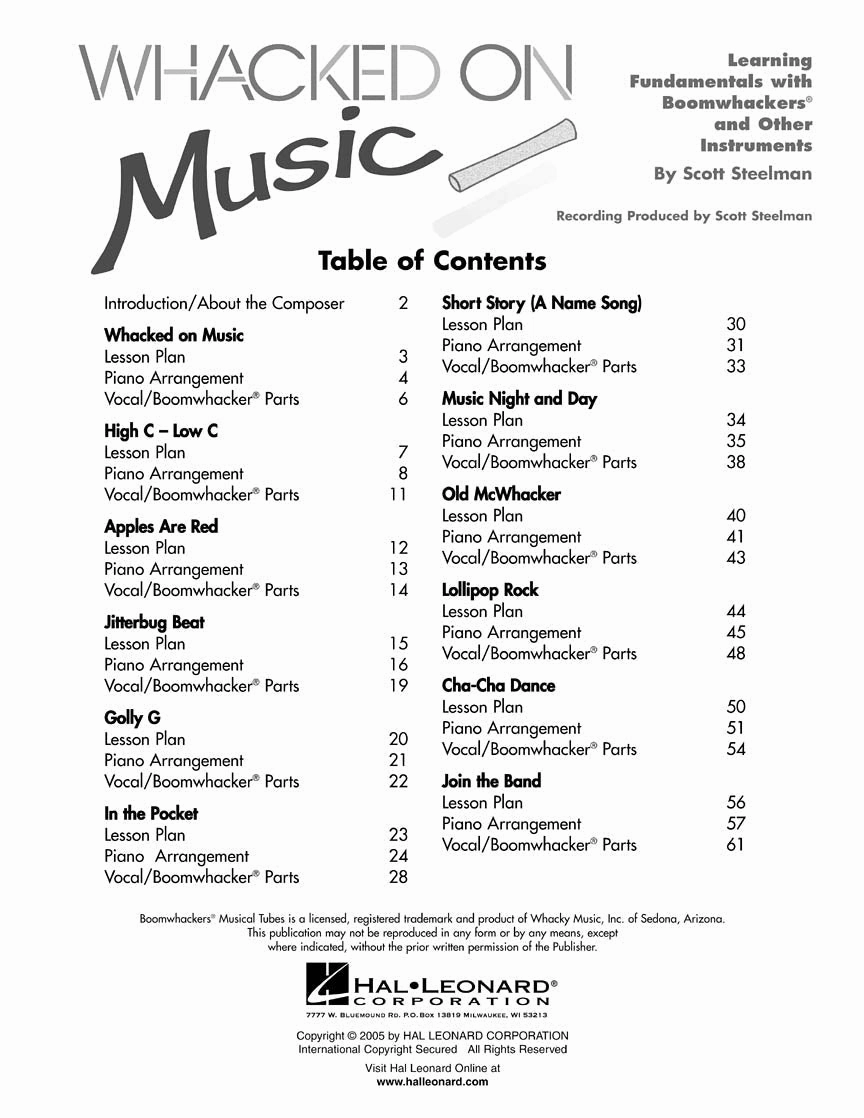 Whacked on Music