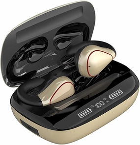 Wireless Ear Clip Bone Conduction Headphones Clip On Headphones Earbuds Bone Conduction Headphones Bluetooth Open Ear Wireless Bluetooth Air Bone Conduction Headphones Bone Conducting Earbuds