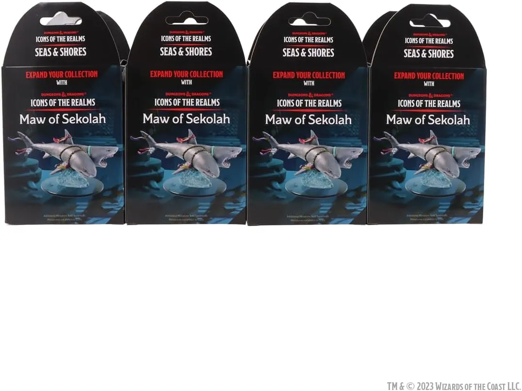 WizKids D&D Icons of The Realms: Seas & Shores - 8ct. Booster Brick