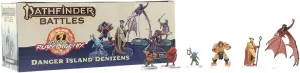 WizKids Pathfinder Battles: Fists of The Ruby Phoenix - Danger Island Denizens Boxed Set
