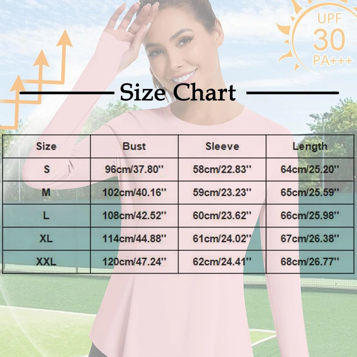 Womens UV Shirts Long Sleeve Sun Protection T Shirts with Thumb Holes Outdoor Hiking Workout Sun Shirt Clothing