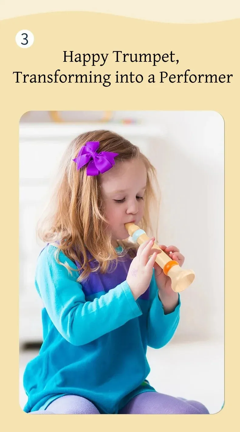 Wooden Musical Instrument Set