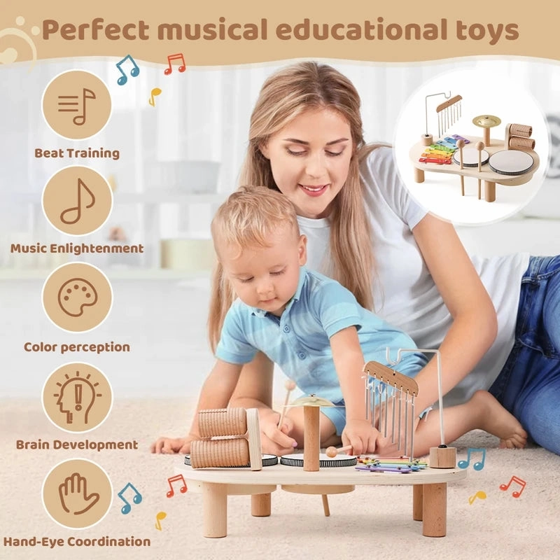 Wooden Musical Table Toy
